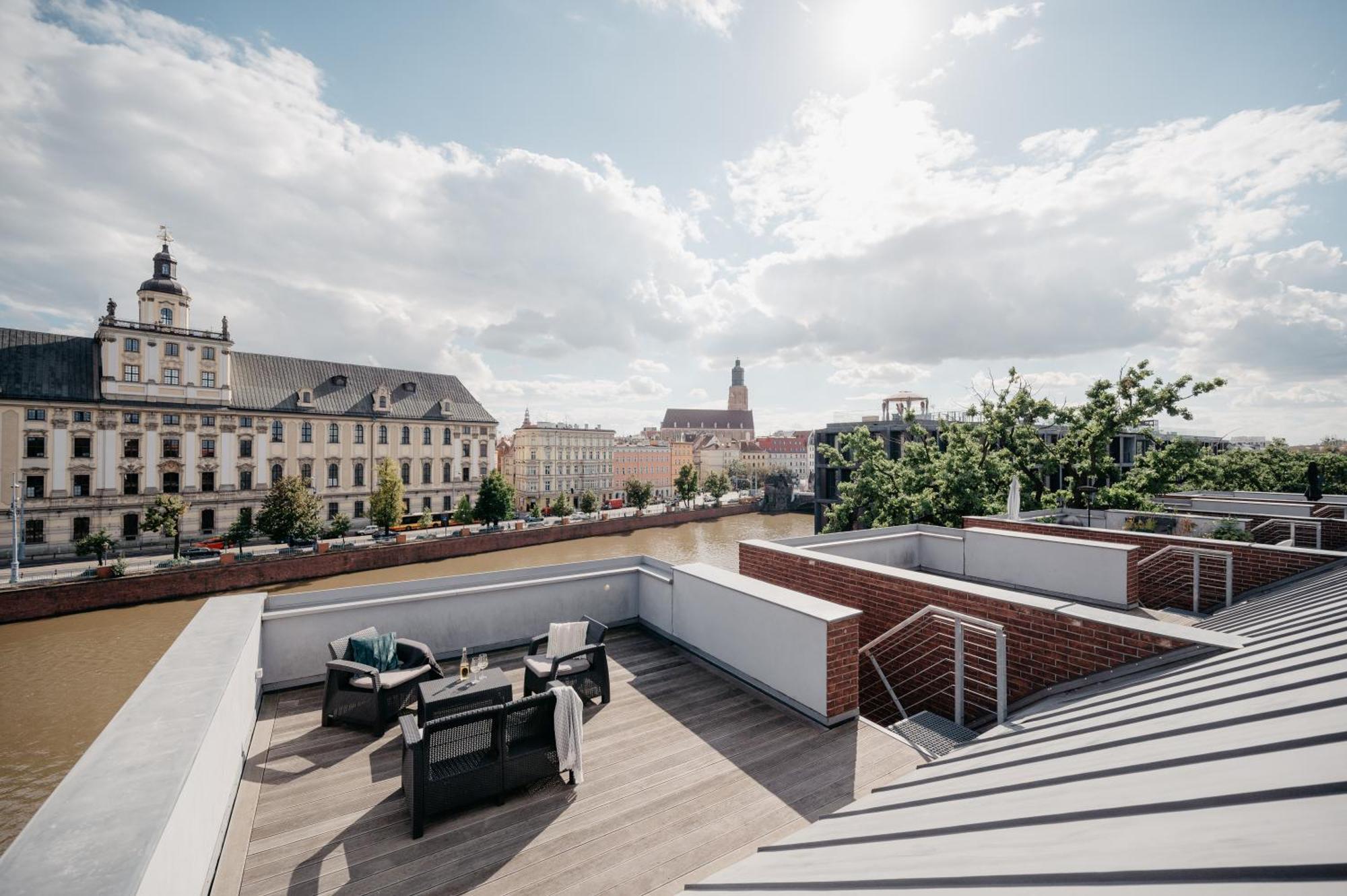 Inqse Wroclaw Marina Aparthotel Екстериор снимка