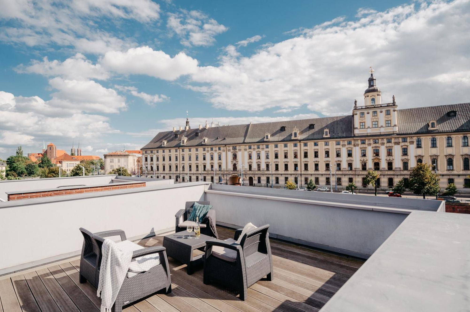 Inqse Wroclaw Marina Aparthotel Екстериор снимка